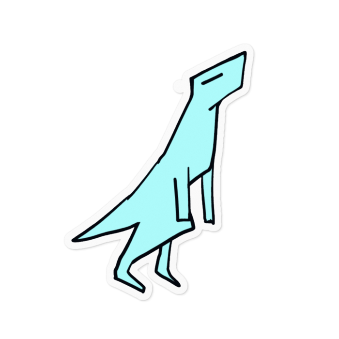 ステッカー - 100 x 100 (mm)