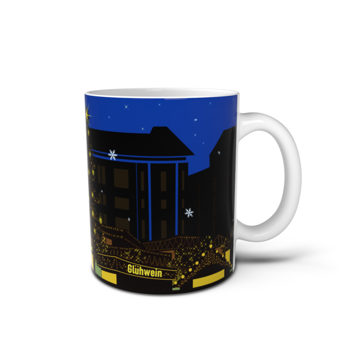 マグカップ -ブルー- 直径 8 cm / 高さ 9.5 cm(3)