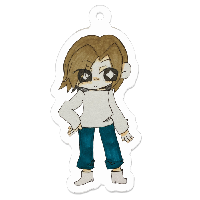 アクリルキーホルダー - 50 × 50 (mm)