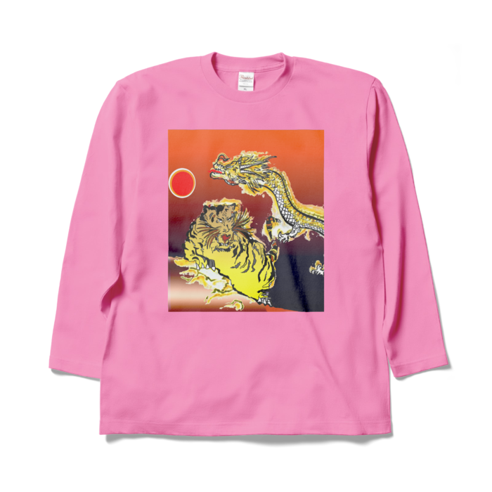 ロングスリーブTシャツ - XL - ピンク