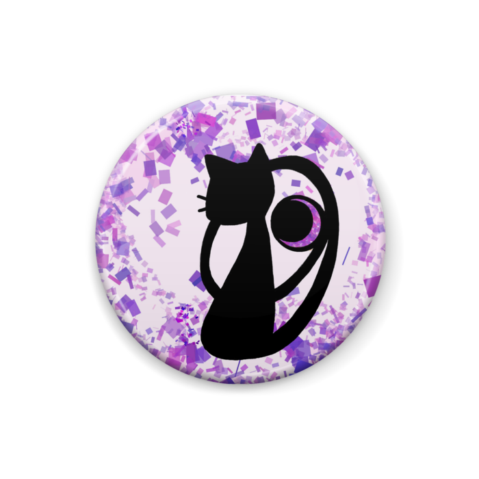 アメジスト 缶バッジ - 25mm(2)
