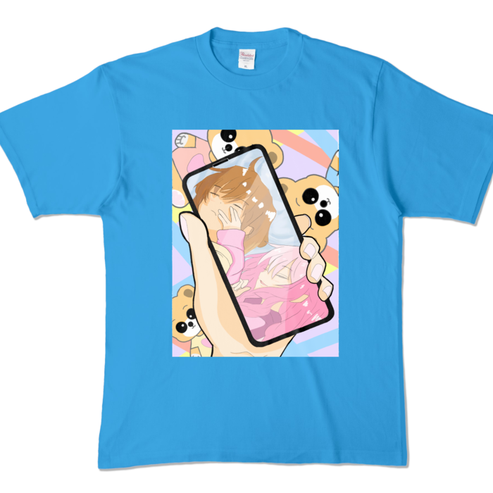 カラーTシャツ - XL - ターコイズ (濃色)