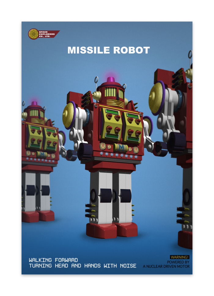ミサイルロボット