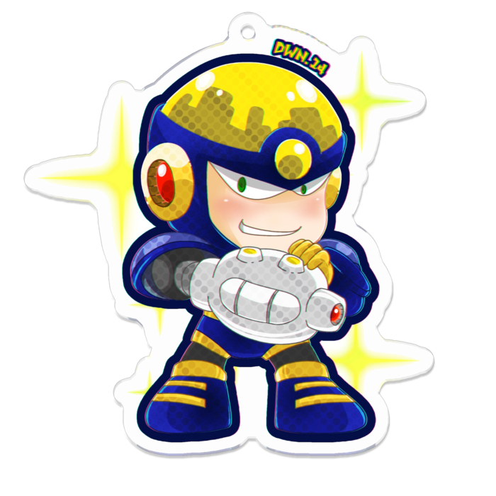 アクリルキーホルダー - 70 x 70 (mm)