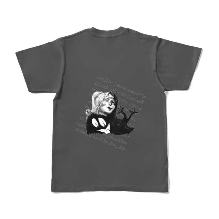 カラーTシャツ - S - チャコール （濃色）