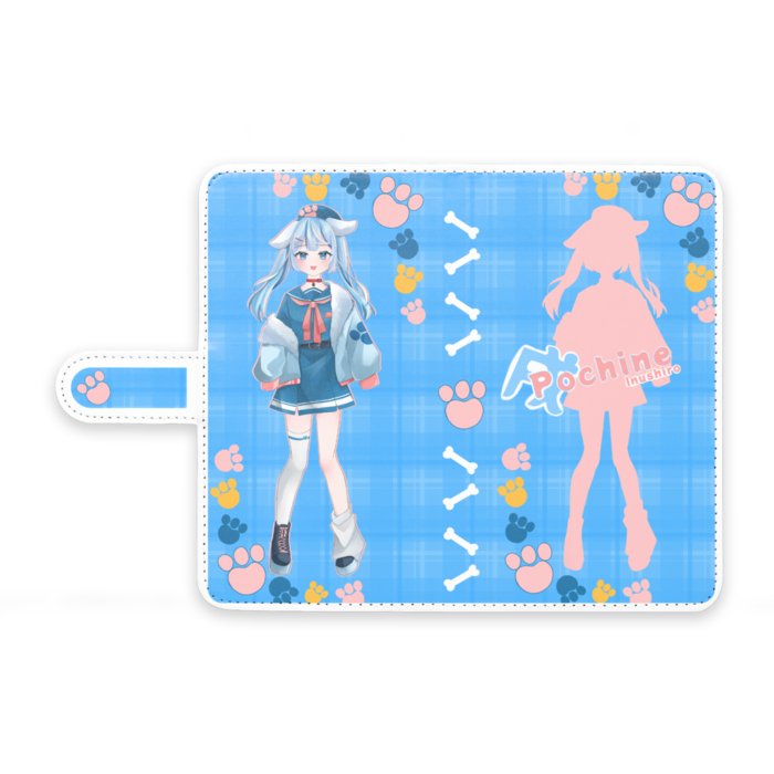手帳型Androidケース - M - ストラップ穴 なし