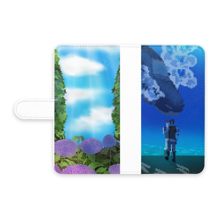 手帳型Androidケース - L - ストラップ穴 なし