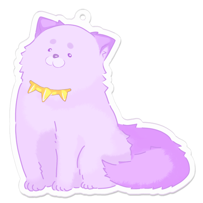 アクリルキーホルダー - 70 x 70 (mm)