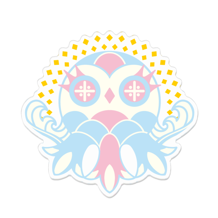 アクリルバッジ - 100 x 100 (mm)