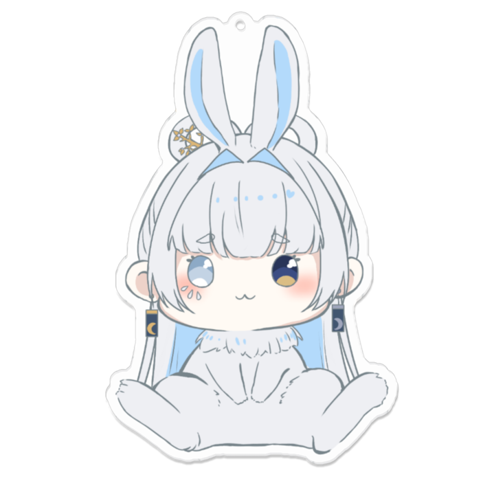 アクリルキーホルダー - 100 x 100 (mm)
