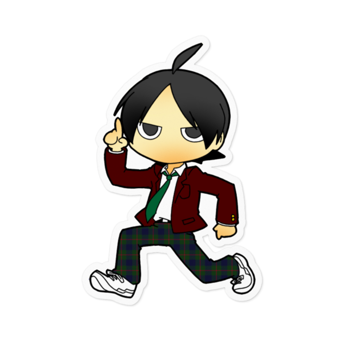 ステッカー - 100 x 100 (mm)