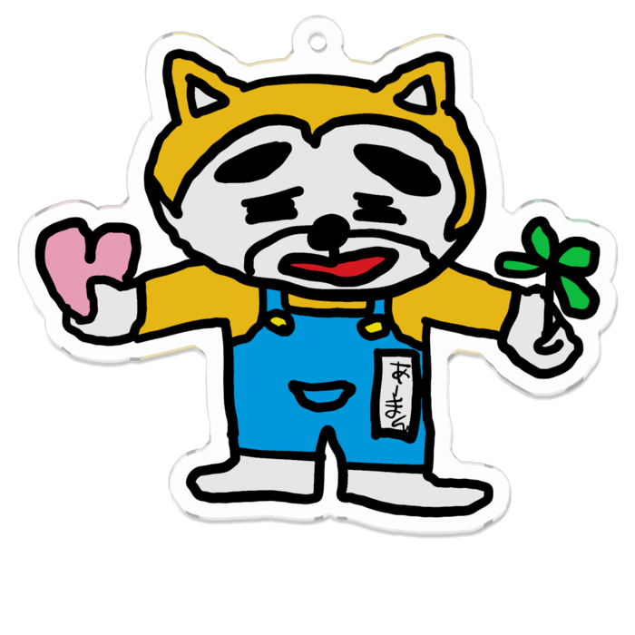 アクリルキーホルダー - 70 x 70 (mm)
