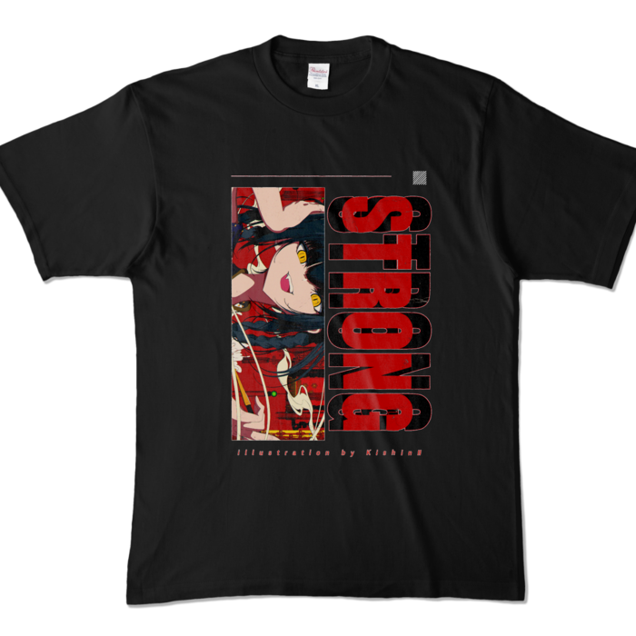 カラーTシャツ - XL - ブラック (濃色)