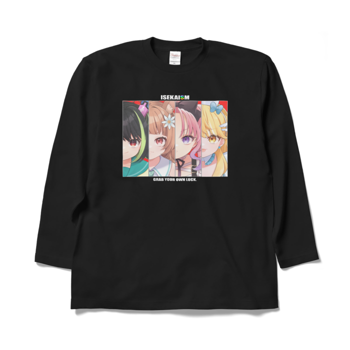 ロングスリーブTシャツ - XL - ブラック