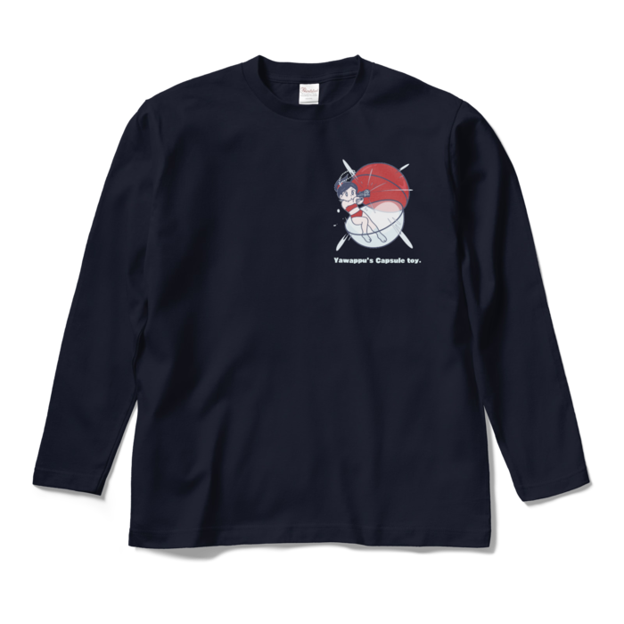 ロングスリーブTシャツ - M - ネイビー