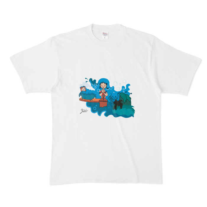 Tシャツ - XL - 白