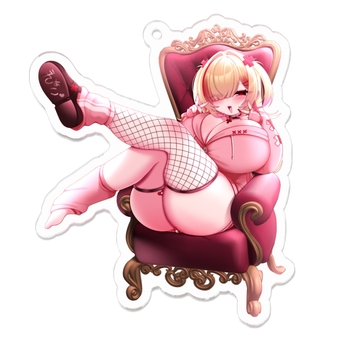 アクリルキーホルダー - 70 x 70 (mm)