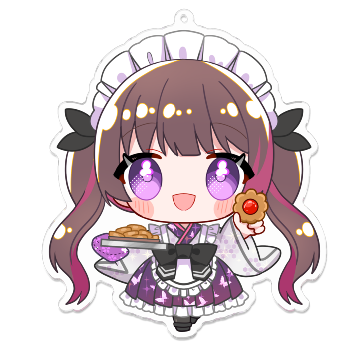 アクリルキーホルダー - 100 x 100 (mm)