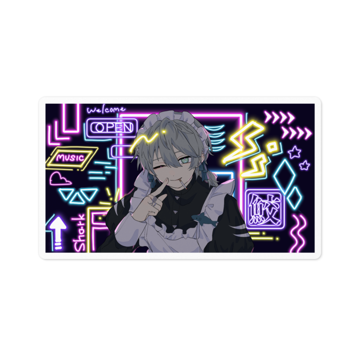 ステッカー - 100 x 100 (mm)