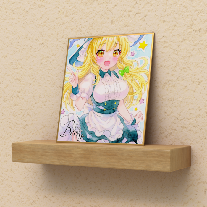 色紙 - ミニ（H135 × W120mm）