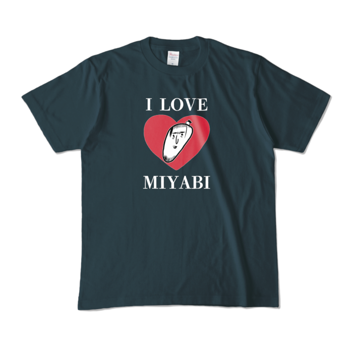 カラーTシャツ - M - デニム (濃色)