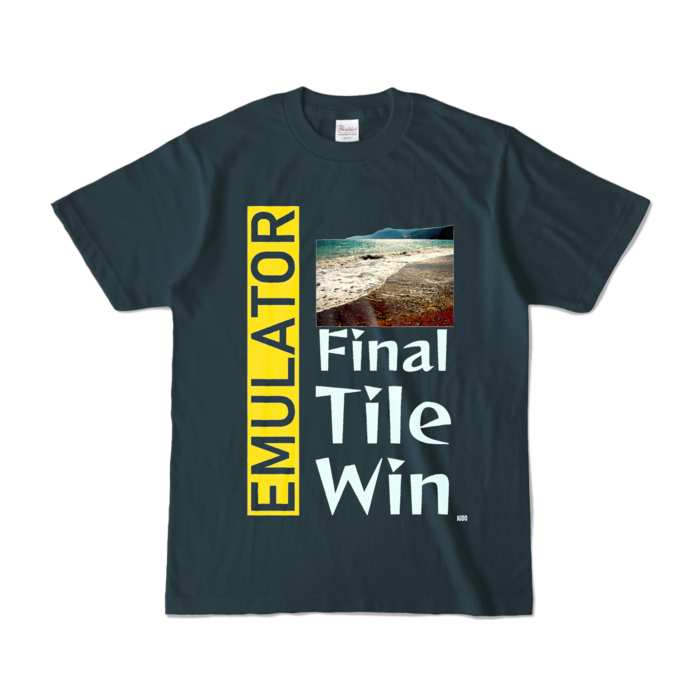 カラーTシャツ - S - デニム (濃色)