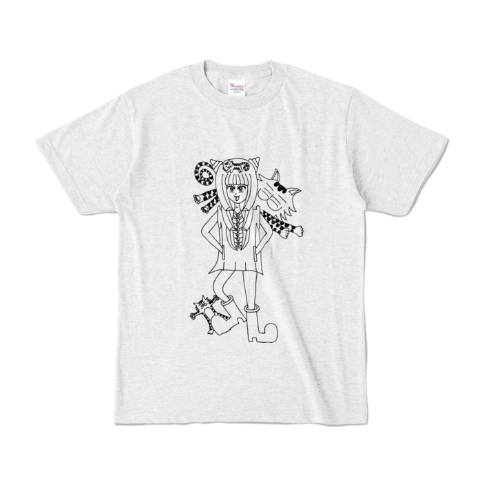 カラーTシャツ - S - アッシュ (淡色)