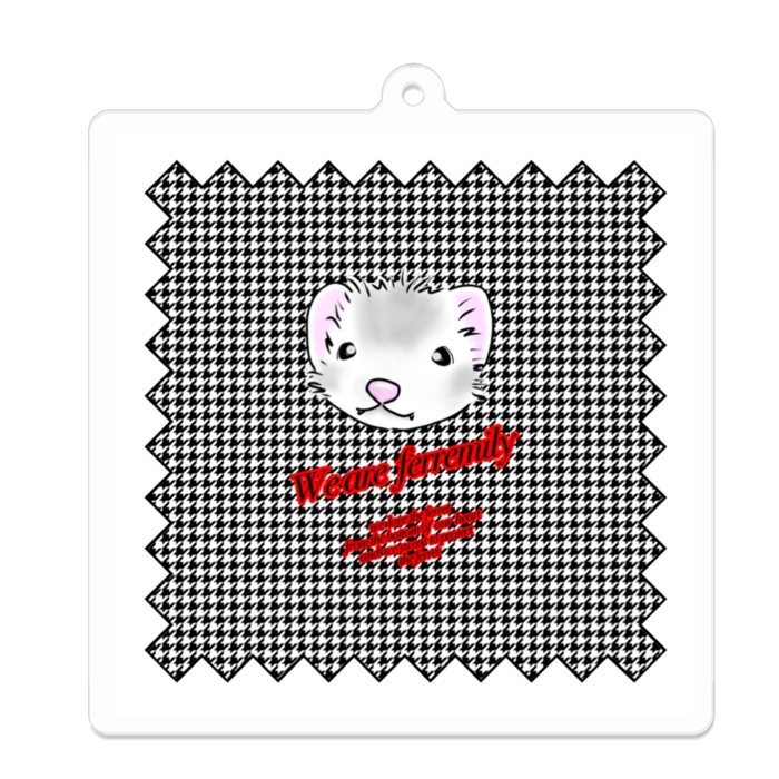アクリルキーホルダー - 70 x 70 (mm)