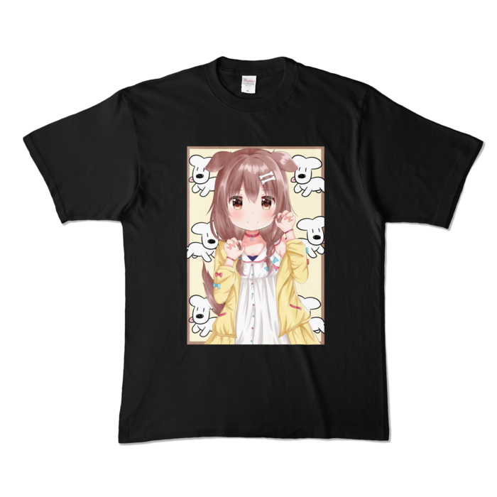 カラーTシャツ - XL - ブラック (濃色)