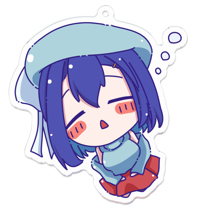 アクリルキーホルダー - 70 x 70 (mm)