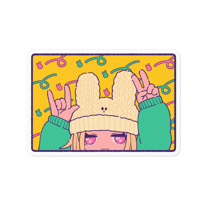 ステッカー - 100 x 100 (mm)