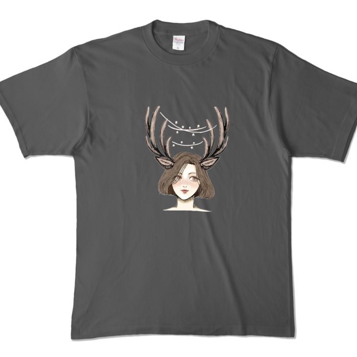 カラーTシャツ - XL - チャコール (濃色)