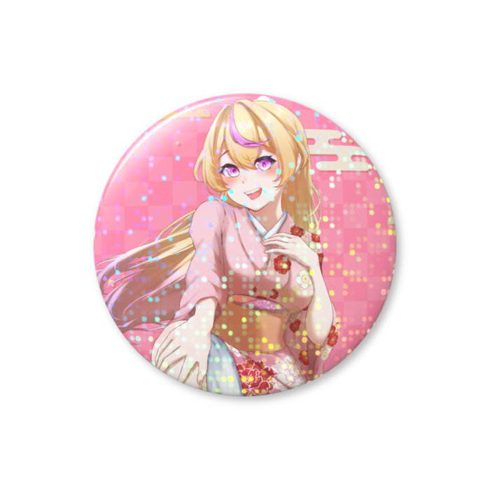 ホログラム缶バッジ - 44mm