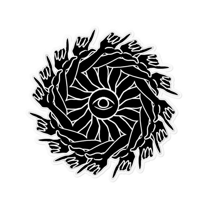 ステッカー - 160 x 160 (mm)