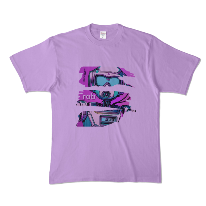 カラーTシャツ - XL - ライトパープル (淡色)