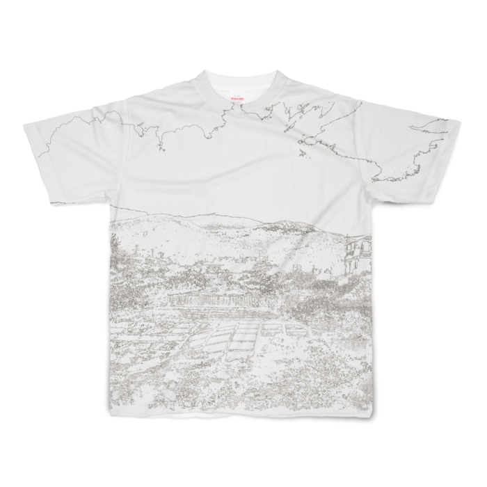 フルグラフィックTシャツ - S - 正面印刷のみ