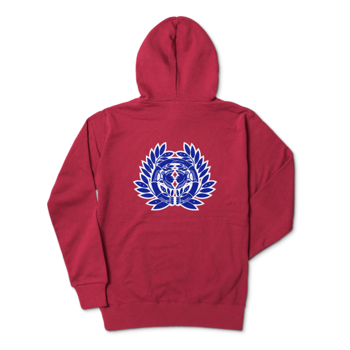 パーカー - L - バーガンディ