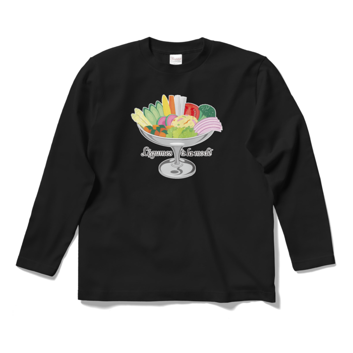 ロングスリーブTシャツ - S - ブラック