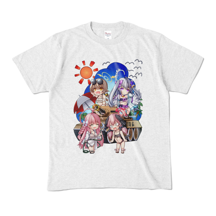 カラーTシャツ - M - アッシュ (淡色)
