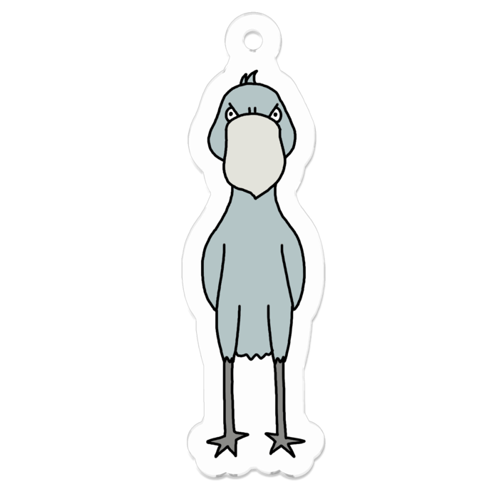 アクリルキーホルダー小(縦:約5cm)