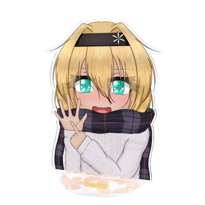 アクリルフィギュア - 160x160mm