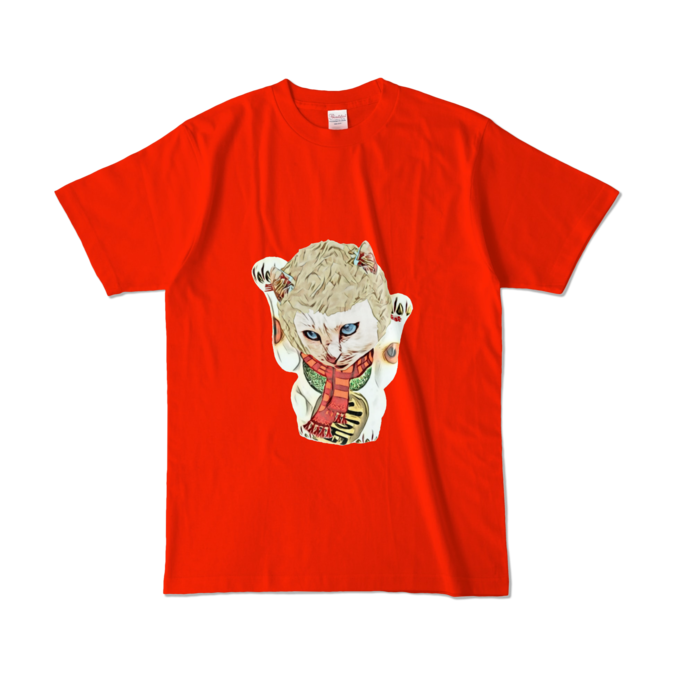 カラーTシャツ - L - レッド (濃色)