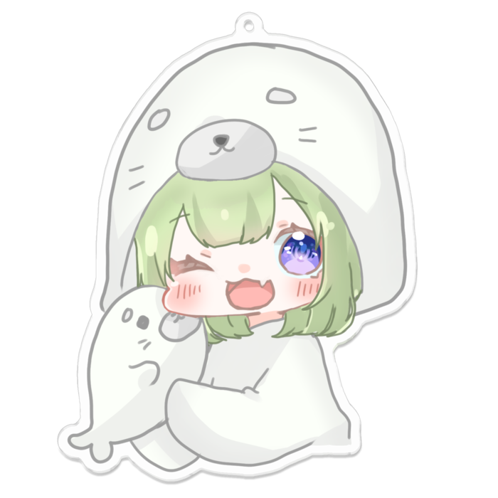 アクリルキーホルダー - 100 x 100 (mm)