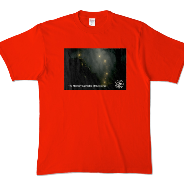 カラーTシャツ - XL - レッド (濃色)