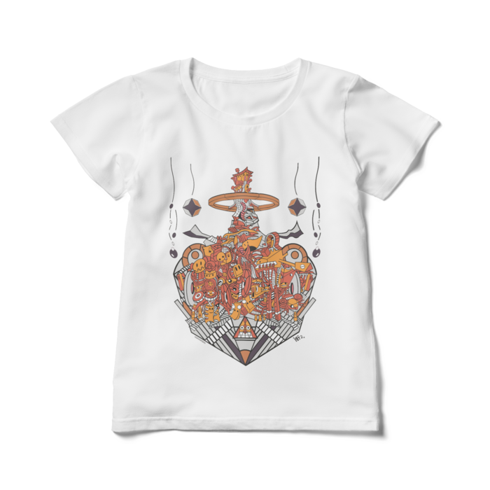 レディースTシャツ - L - 白