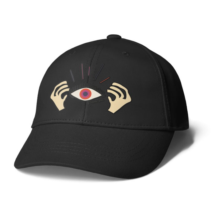 キャップ - ブラック