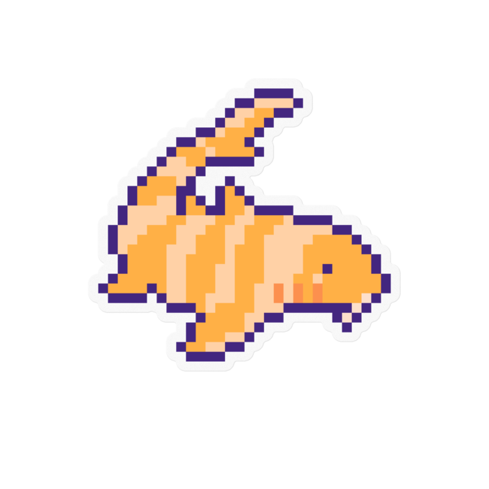 ステッカー - 100 x 100 (mm)