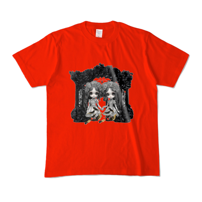 カラーTシャツ - M - レッド (濃色)