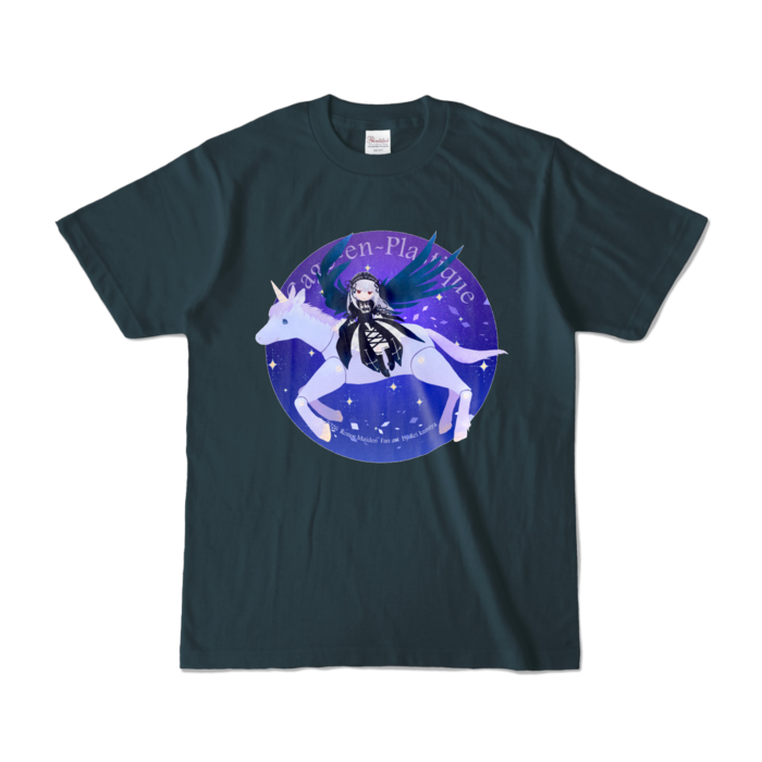 カラーTシャツ - S - デニム (濃色)