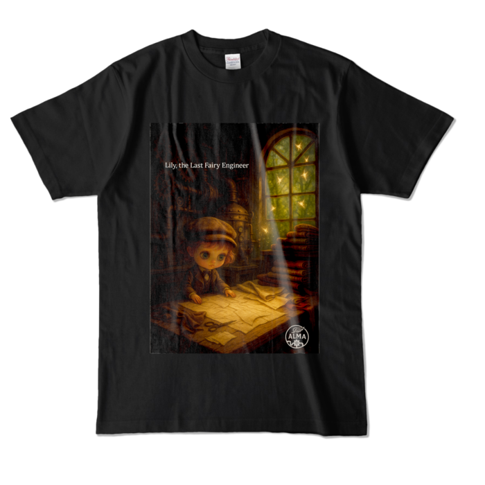 カラーTシャツ - L - ブラック (濃色)